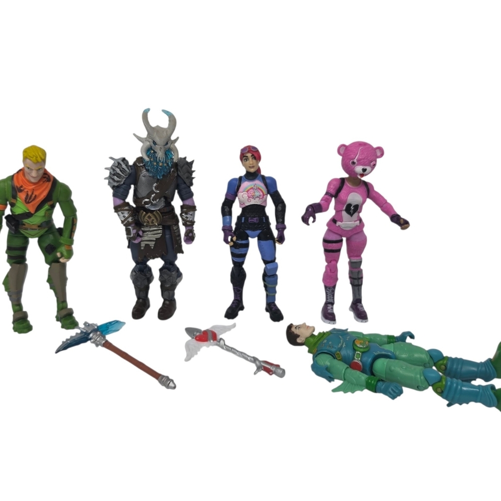 Fornite Toy Figure Lot of 5